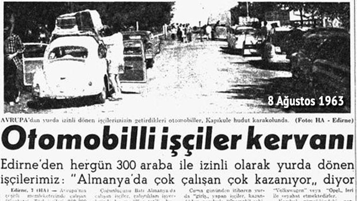 Bir Zamanlar 300 Otomobille Kapıkule \'Ana-baba Günü\'ne Dönüyordu