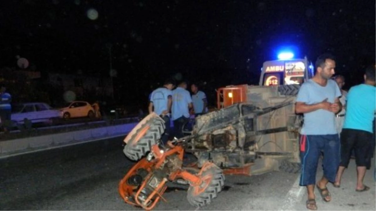 Bozyazı\'da Trafik Kazası: 2 Yaralı