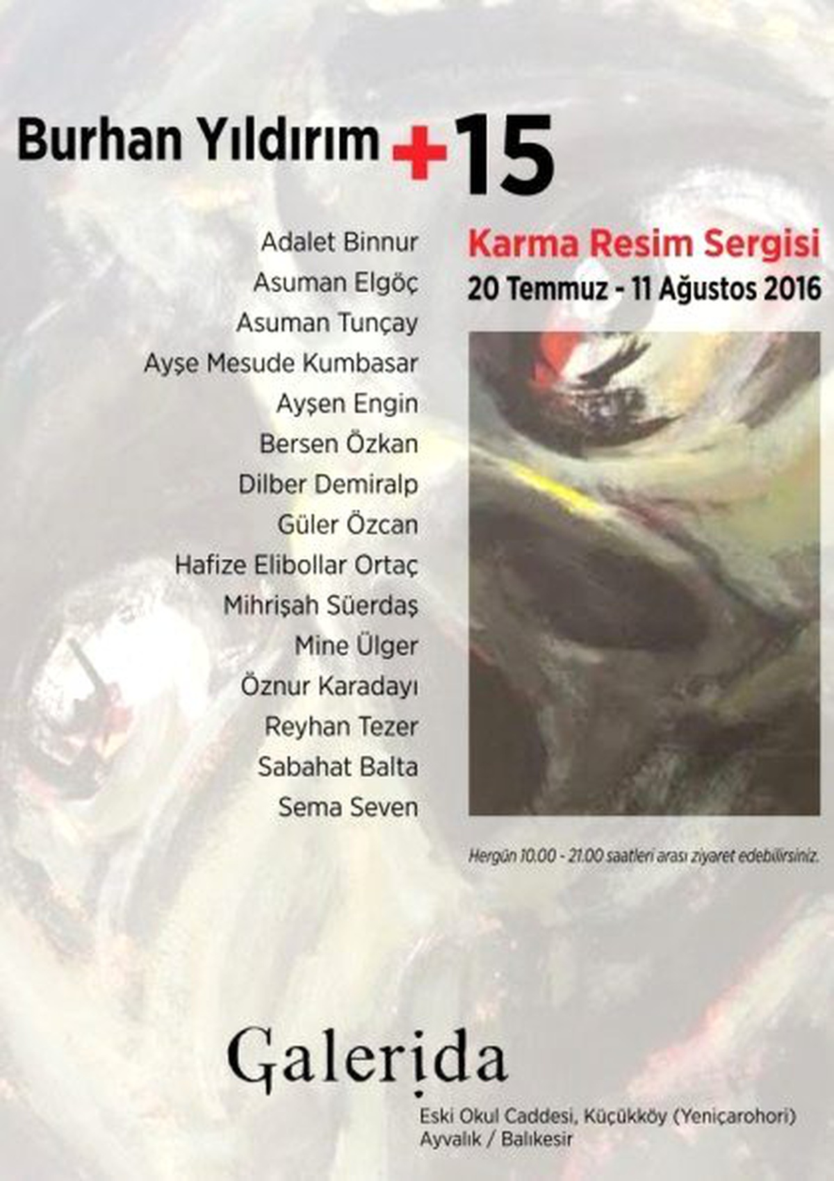 Burhan Yıldırım+15 Karma Resim Sergisi