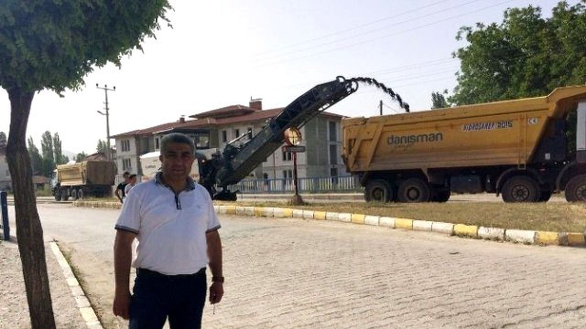 Hisarcık Belediye Başkanı Fatih Çalışkan: 9 Kilometre Yola 42 Bin Ton Beton Asfalt Atıldı