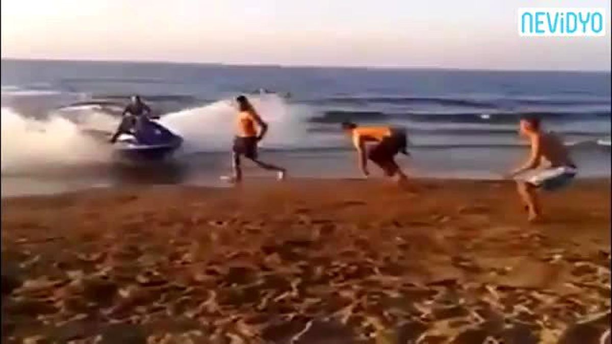 Kumsalda Jet Ski Dehşeti!