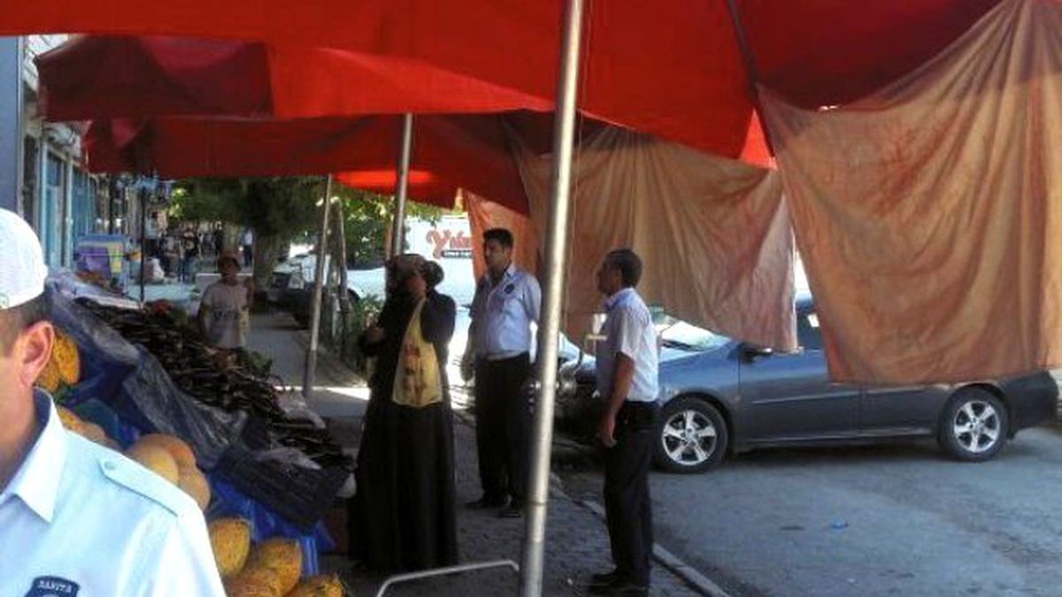 Muş\'ta Kaldırım İşgalleri