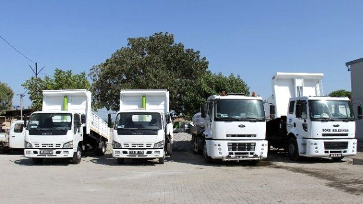 Söke Belediyesi Araç Parkını Güçlendirdi