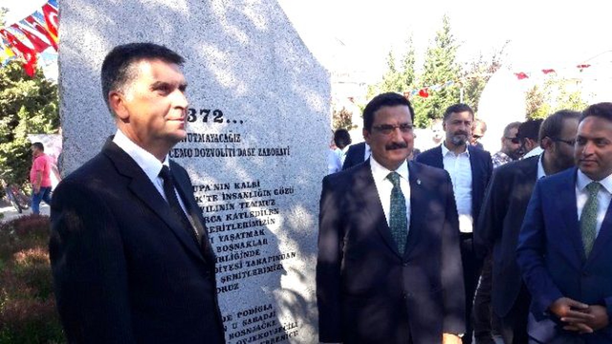Srebrenitsa Şehitleri Keçiören\'de Anıldı