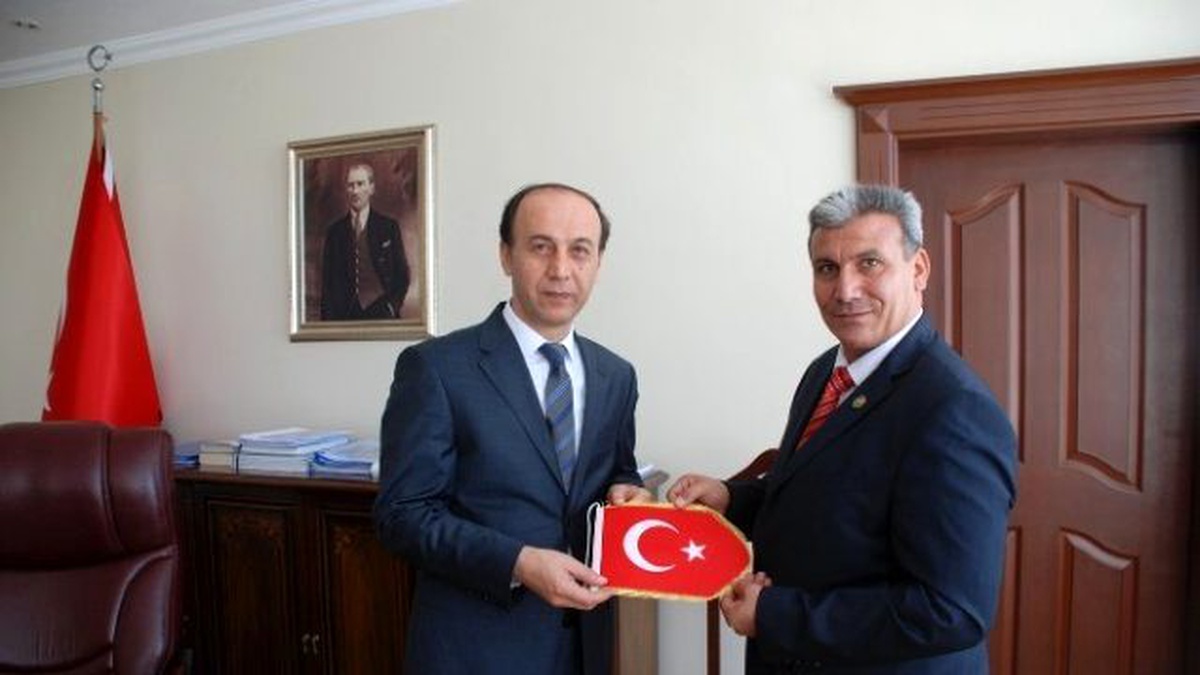 Tümşad\'dan Vali Erin\'e Hayırlı Olsun Ziyareti