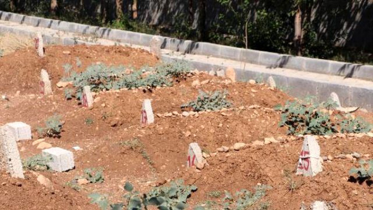 56 PKK\'lının Cenazesi Kimsesizler Mezarlığına Gömüldü