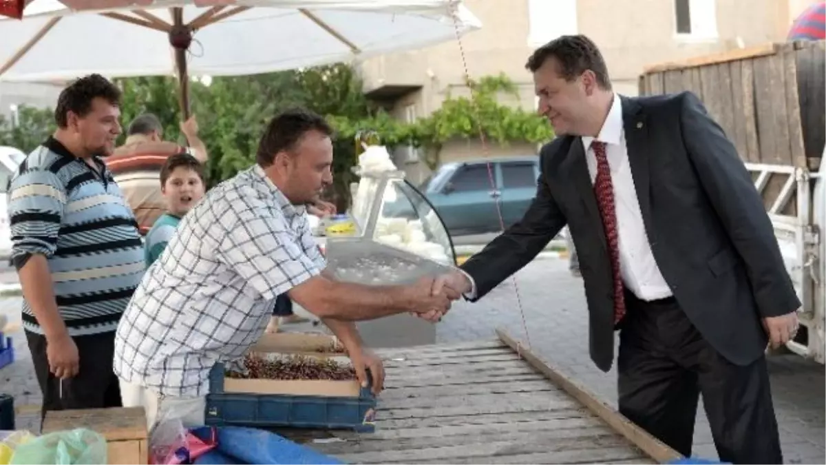 Başkan Yılmaz, Pazarcıyı İhmal Etmiyor