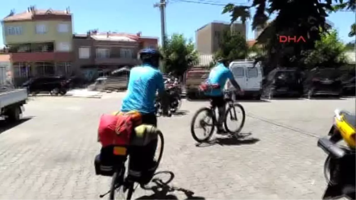 Çanakkale Bisikletle Ezine\'den Artvin\'e Yola Çıktı