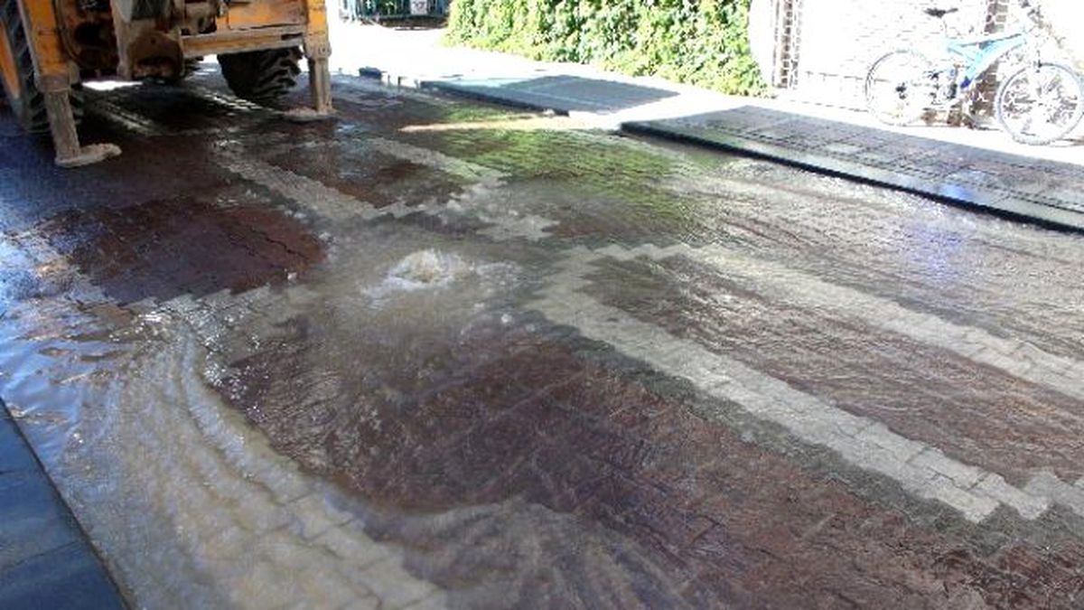 İçme Suyu Borusu Patladı