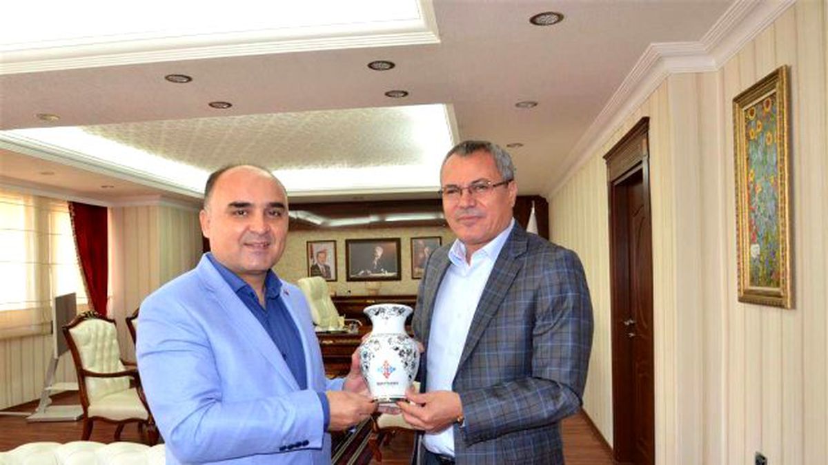 Isparta Valisi Şehmus Günaydın, Batman Valisini Ziyaret Etti