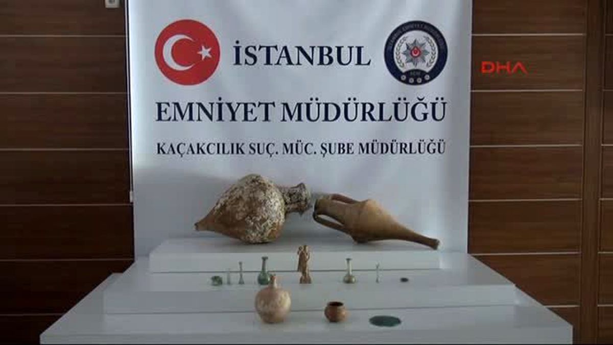 İstanbul\'da 2 Bin Yıllık Afrodit Heykeli Ele Geçirildi