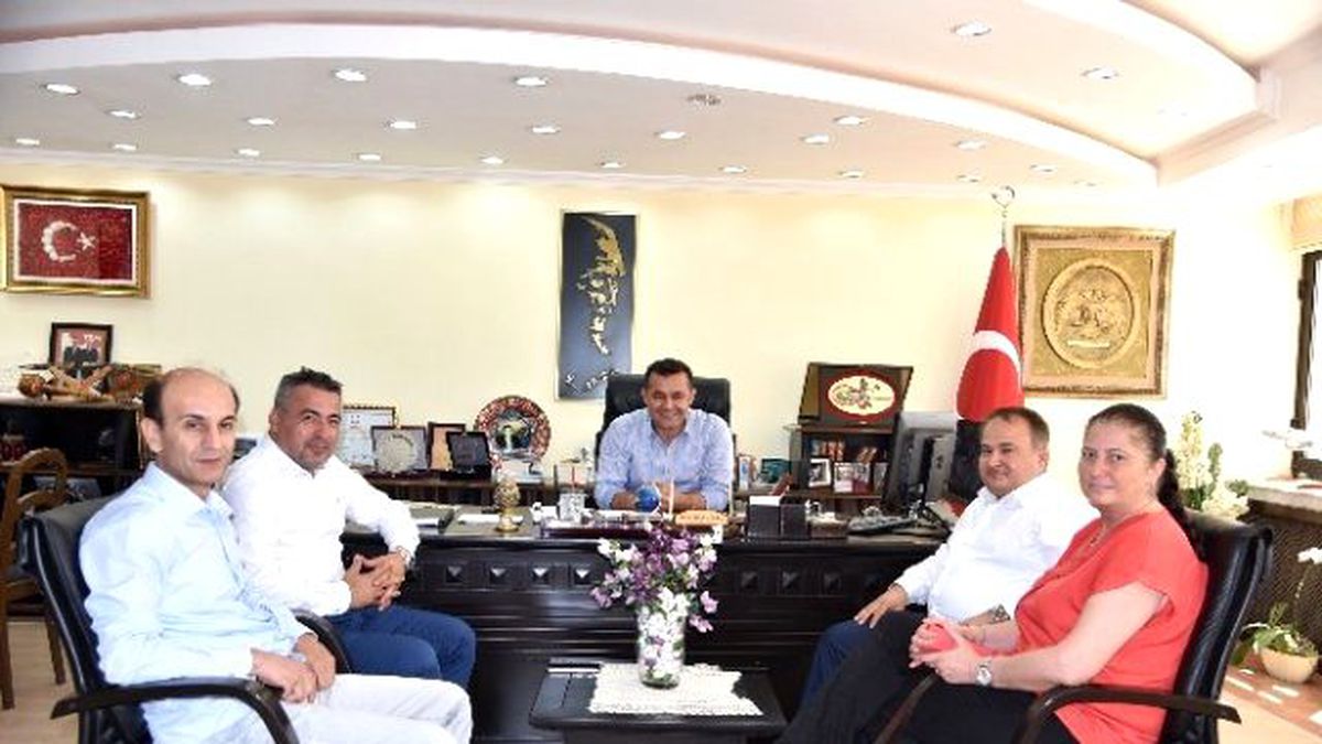 Muhasebeciler Odasından Başkan Yücel\'e Ziyaret