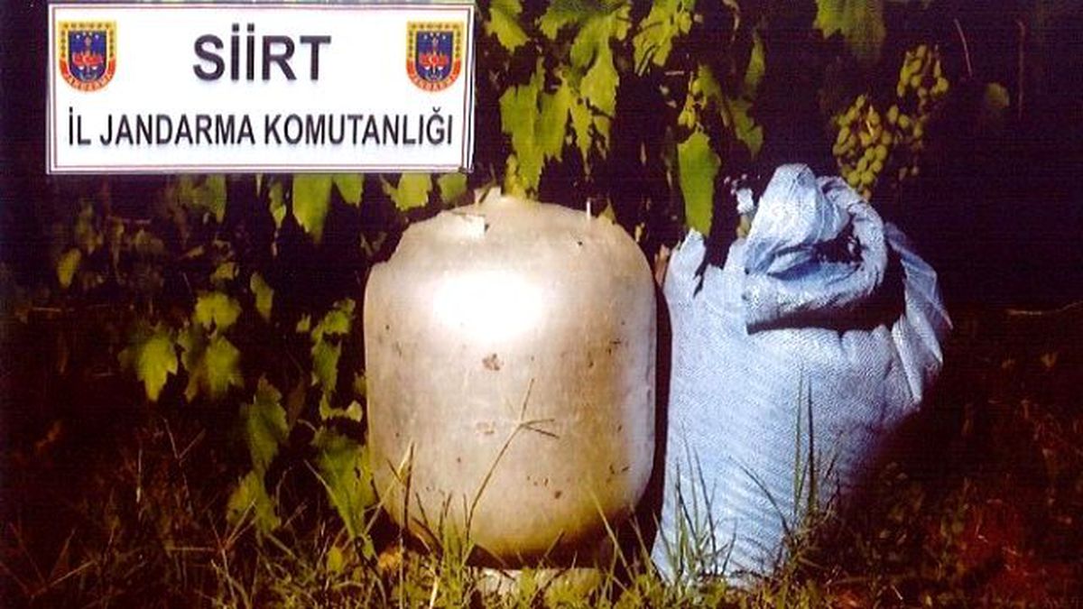 Siirt\'te Terör Örgütüne Ait Mühimmat Ele Geçirildi