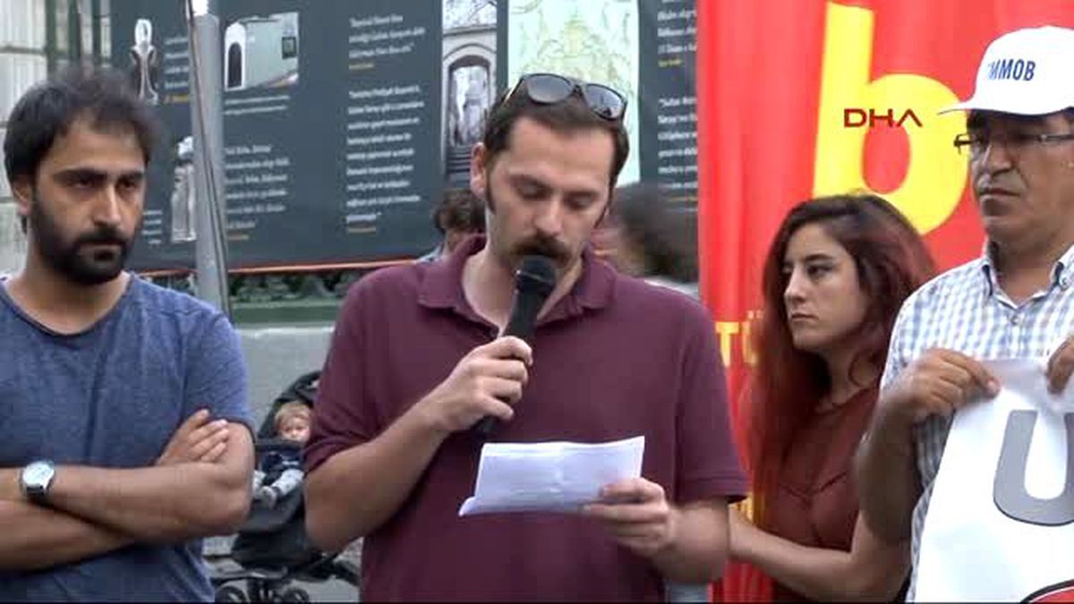 TMMOB\'dan Yasa Tasarısı Protestosu