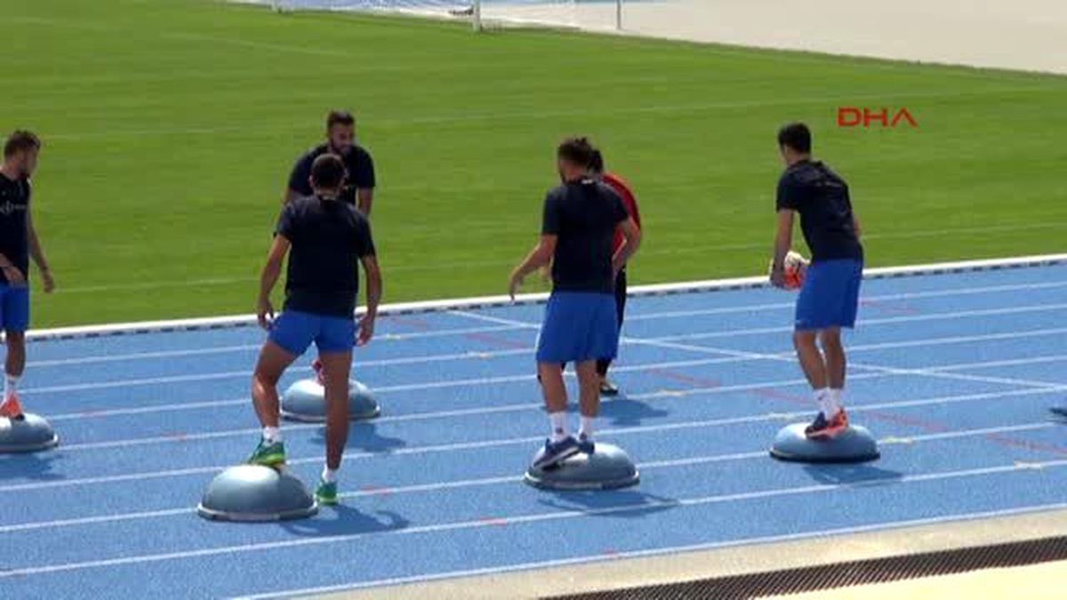 Trabzonspor\'un Yeni Transferi Sheidaev İlk Antrenmanına Çıktı