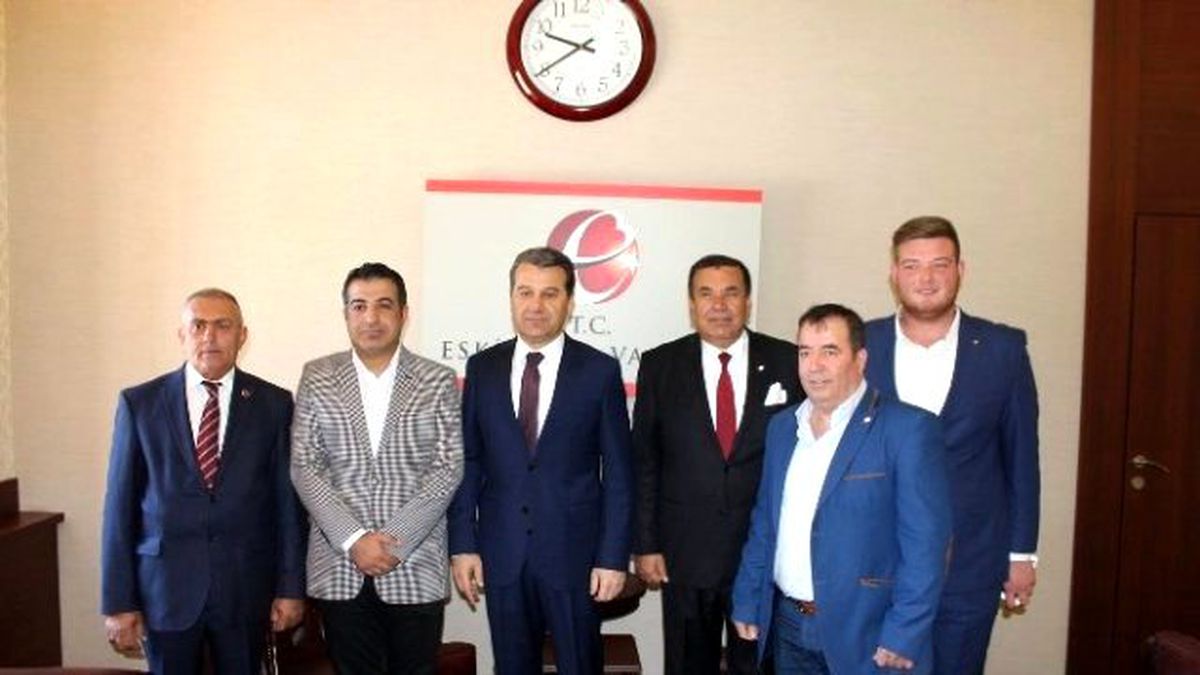 Türk Kızılayı\'ndan Vali Çelik\'e Ziyaret