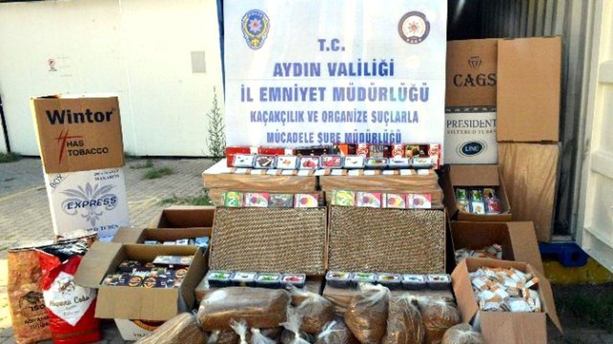 Aydın Polisi Kaçakçılara Göz Açtırmıyor