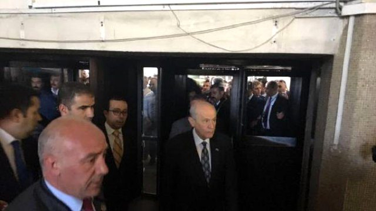 Bahçeli, İfade Vermek İçin Ankara Adliyesi\'nde (1)