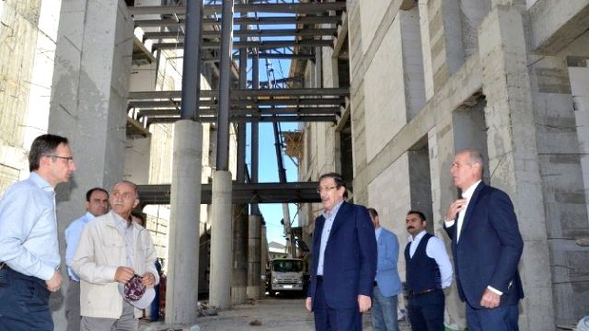 Başkan Bulutlar, Yeni Belediye Hizmet Binasını İnceledi…