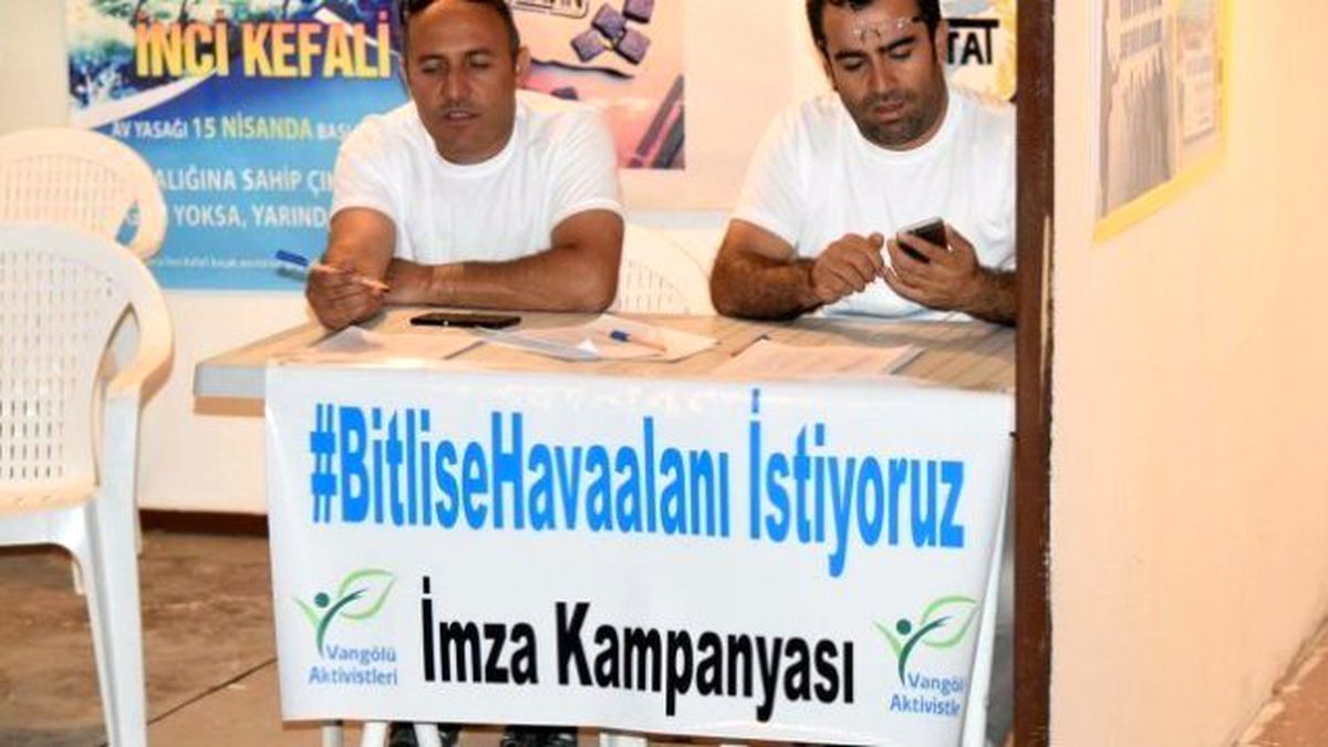 Bitlis Halkı Havaalanı İstiyor