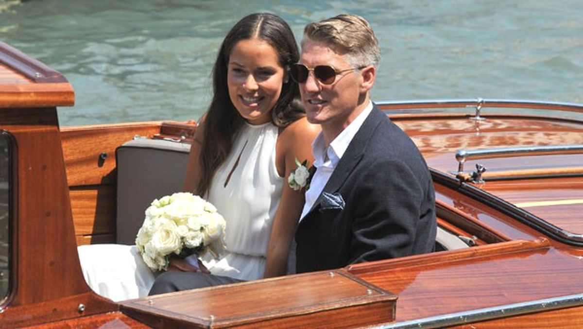 Schweinsteiger ve Ivanovic\'ten Rüya Gibi Düğün