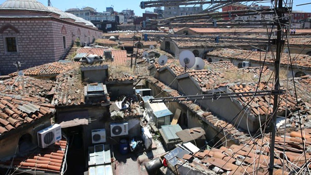 Kapalıçarşı'daki Restorasyona Yarın Çatıdan Başlanıyor