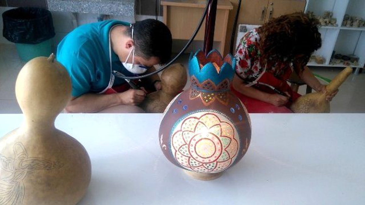 Mabesem\'de \'Su Kabağı Lamba Sanatı\' Kursu Açılıyor