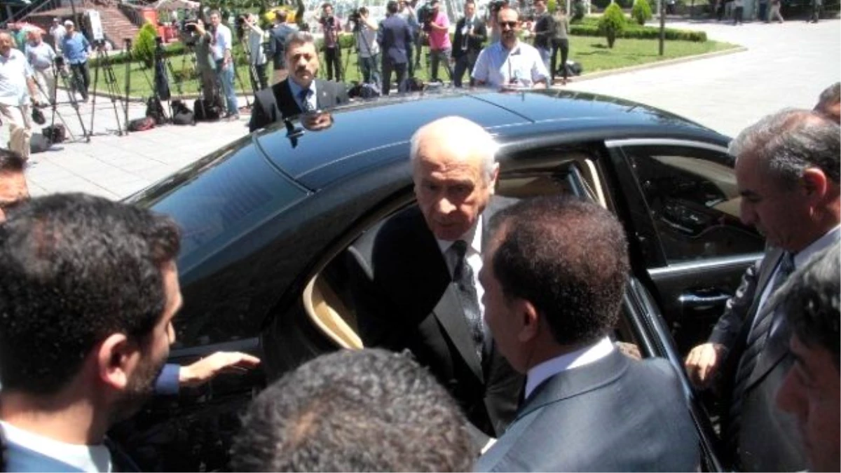 MHP Lideri Bahçeli, Ankara Adliyesi\'nde