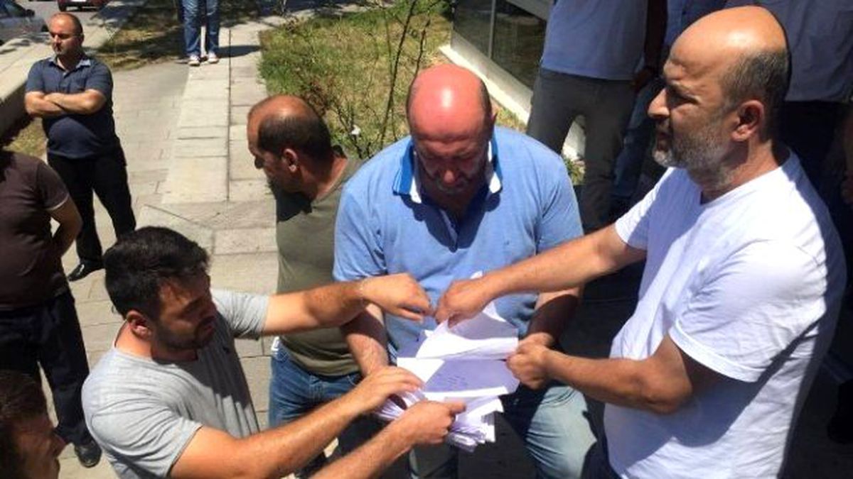 Muvazaa Davasını Kazanan Taşeron İşçiler Ttk\'ya Dilekçe Verdi
