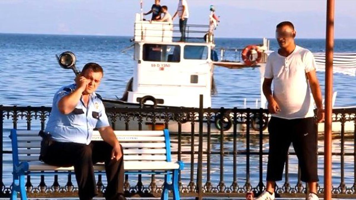 Sahilde İntihar Girişimi