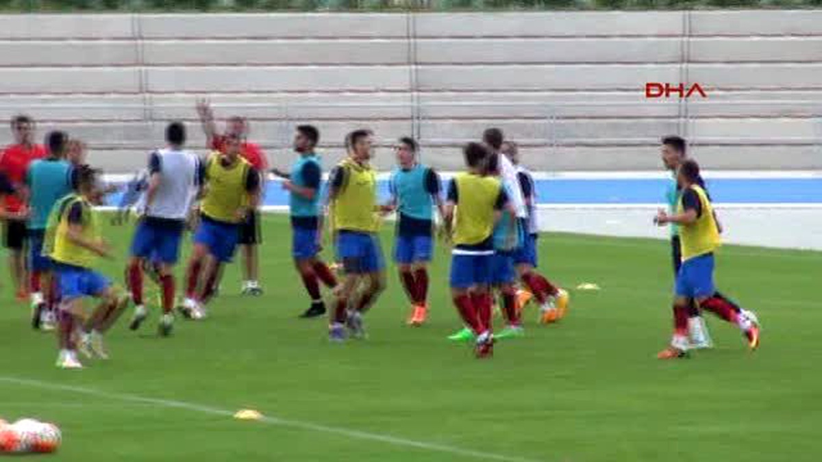 Trabzonspor?da Ceza Uygulamalı Antrenman