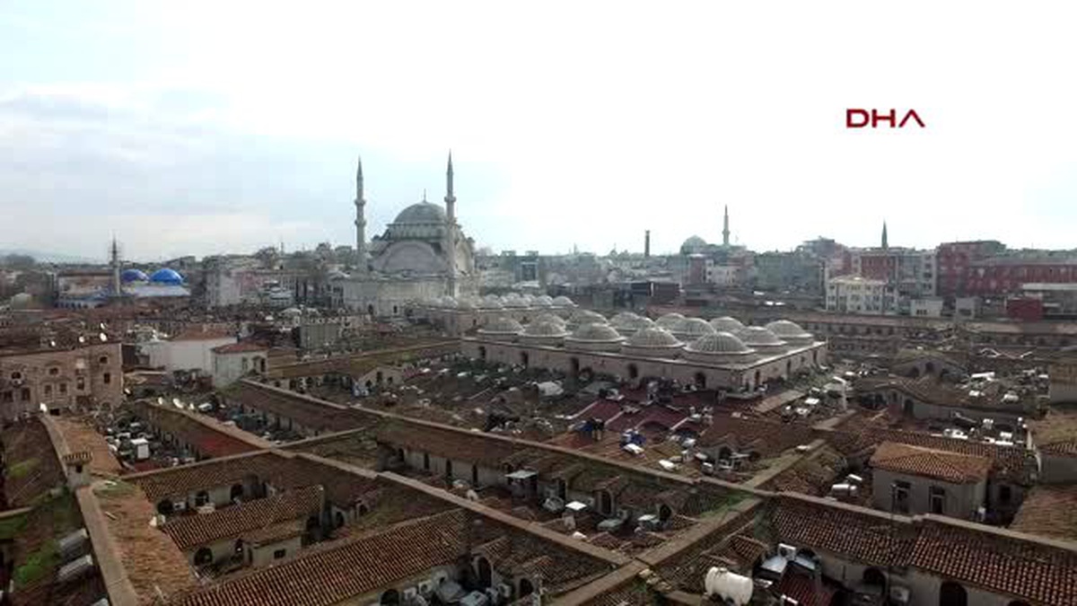 554 Yıllık Tarihi Çarşıda Restorasyon Başlıyor,start Çatıdan Veriliyor Hd Konulacak