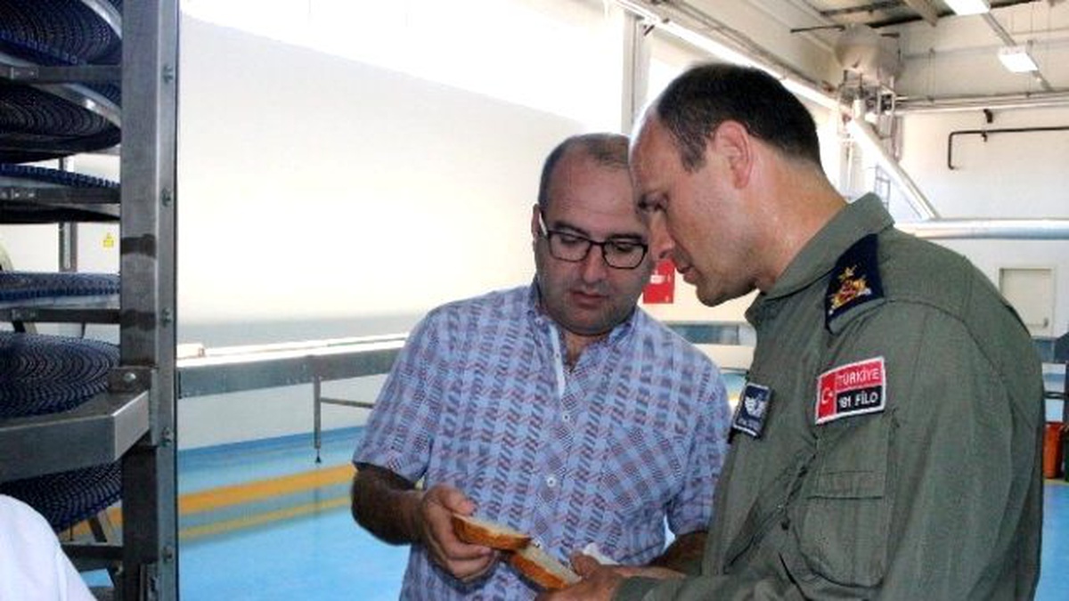 9. Ana Jet Üs Komutanı Fırıntaş\'ta