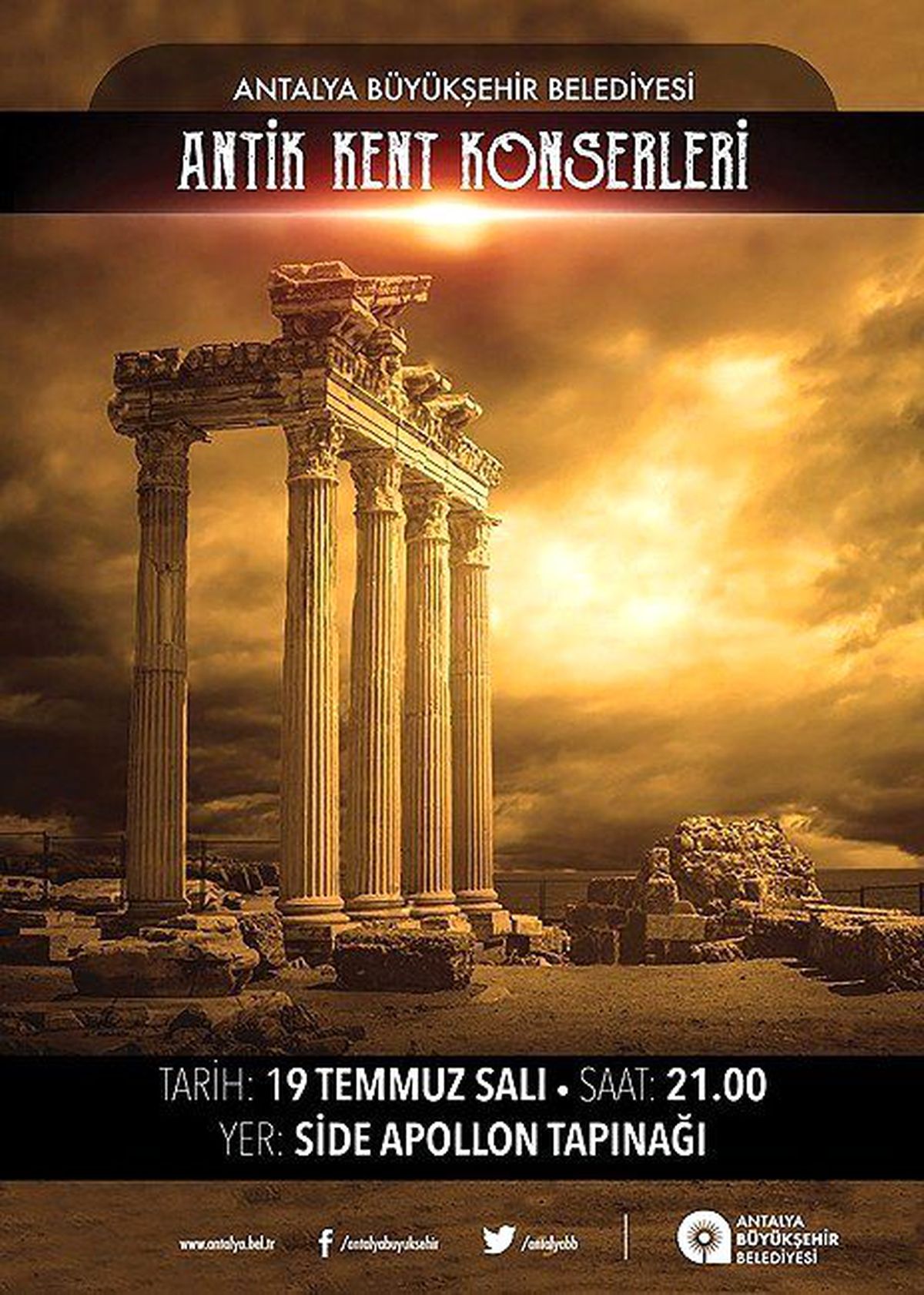 Antik Kent Konserleri Başlıyor