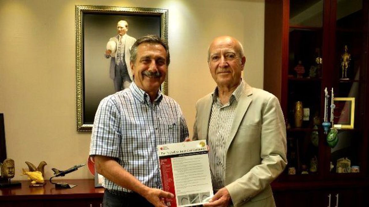 Başarılı Bilim Dergisi\'nden Başkan Ataç\'a Ziyaret