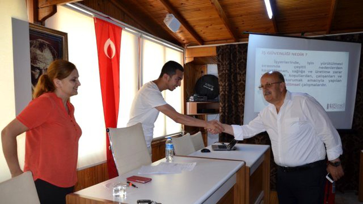 Belediye Çalışanlarına İş sağlığı ve Güvenliği Semineri