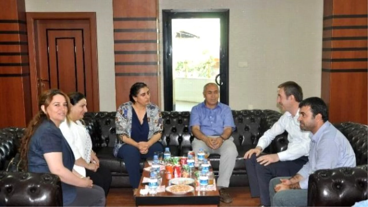 Dbp Eş Genel Başkanı Tuncel, Siirt Belediyesi\'ni Ziyaret Etti