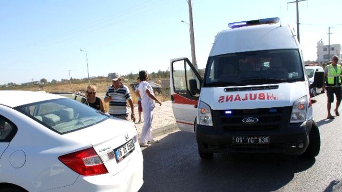 Didim\'de Ambulans Kaza Yaptı
