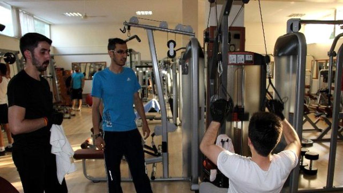 Fitness Salonu\'na Yoğun İlgi