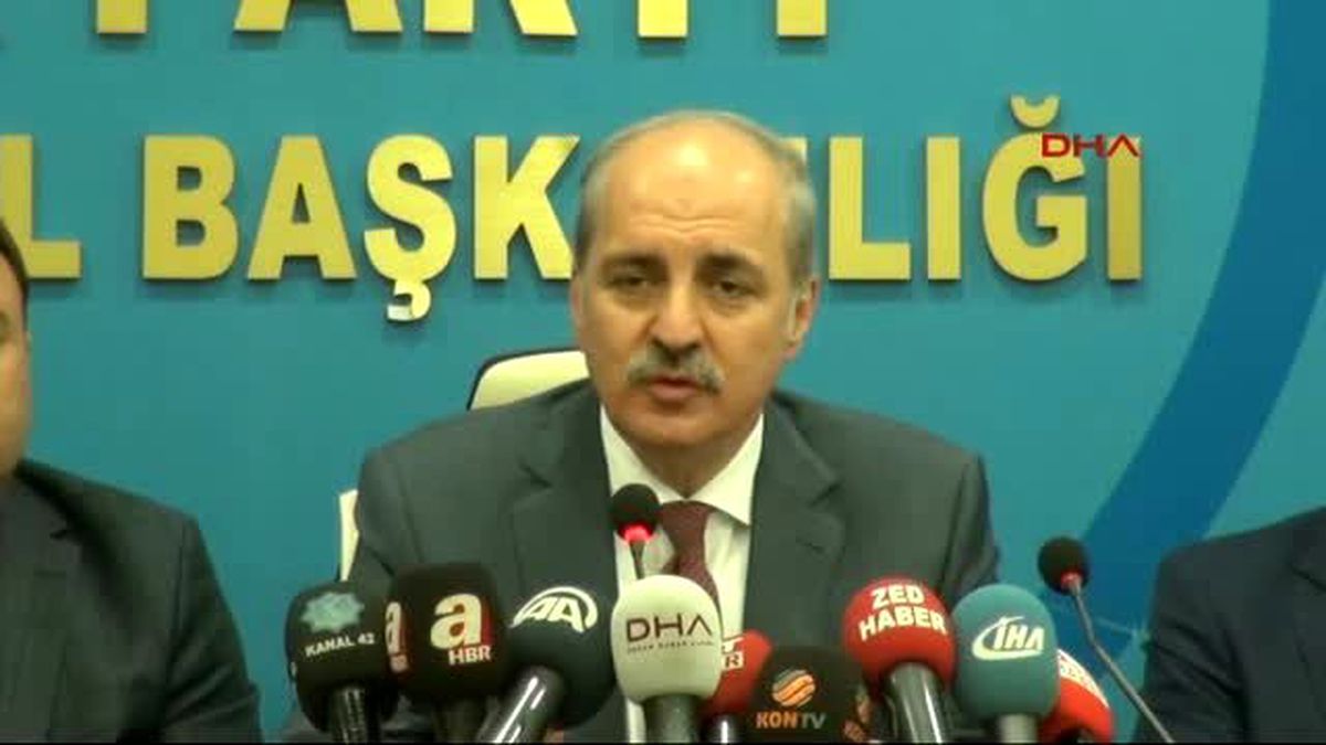 Konya Başbakan Yardımcısı Kurtulmuş Suriyeliler Üzerinden Provokasyon Yapmak İsteyen Çakallar...