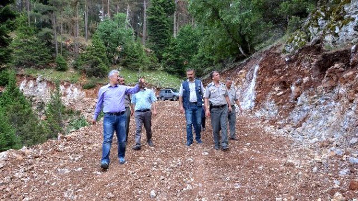 Mersin Orman Bölge Müdürlüğü, Yol Açma Çalışmalarına Devam Ediyor