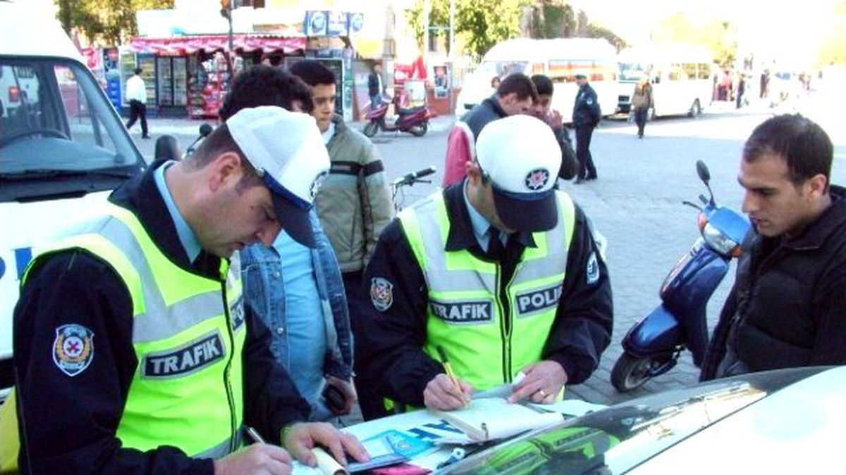 Ordu\'da 2 Bin 991 Araca Ceza