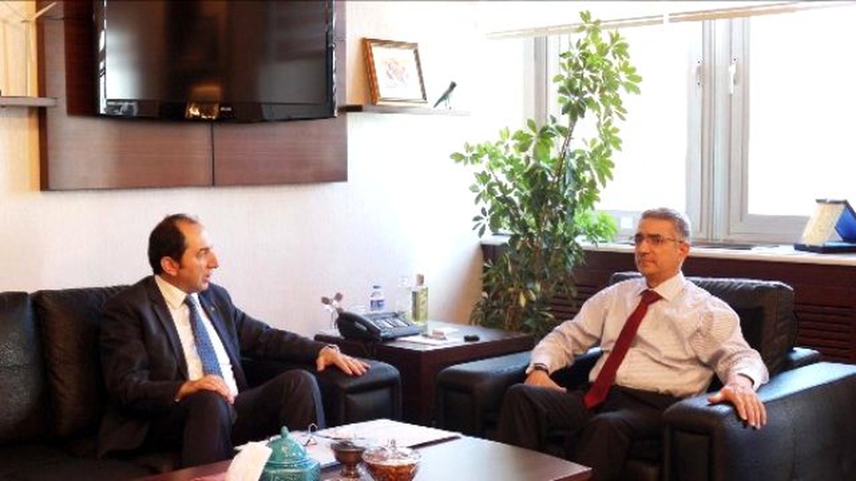 Rektör Alkan\'dan Kalkınma Bakanlığı\'na Ziyaret