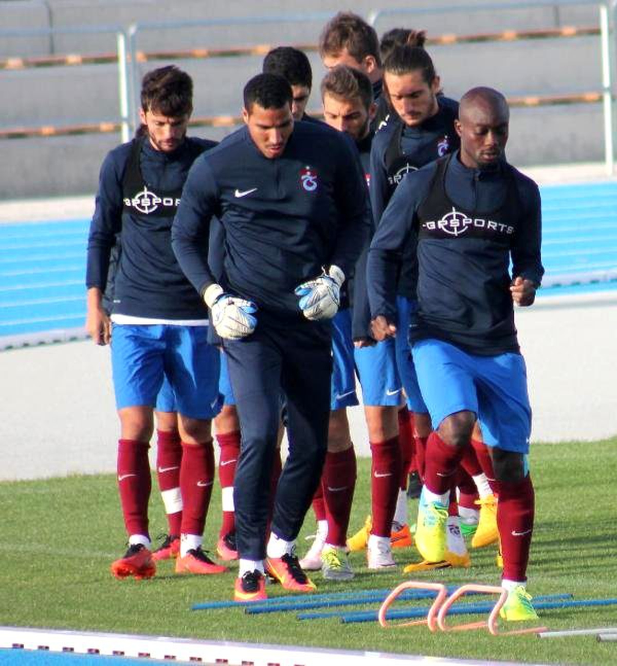 Trabzonspor\'da Kıran Kırana Antrenman