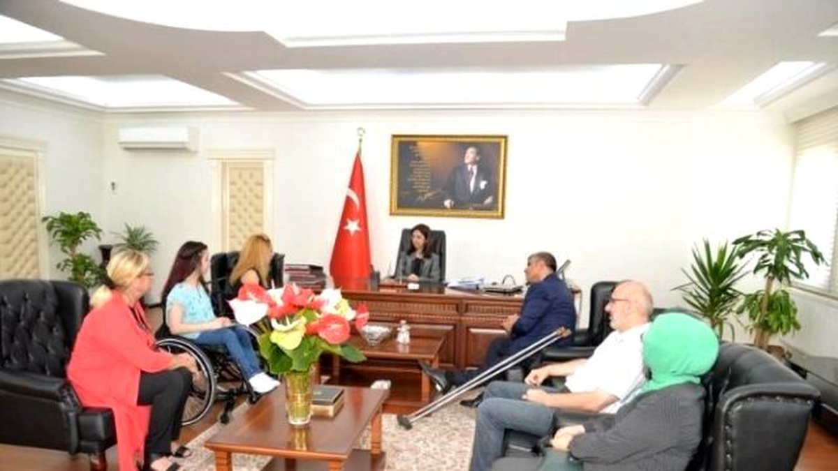 Yalova Valisi Yılmaz Yosk\'u Ağırladı