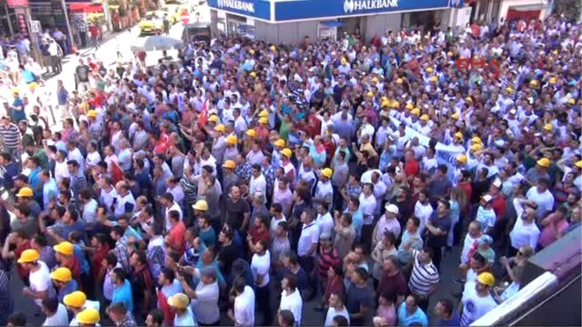 Zonguldak\'ta Madencinin Özelleştirme Protestosu 2