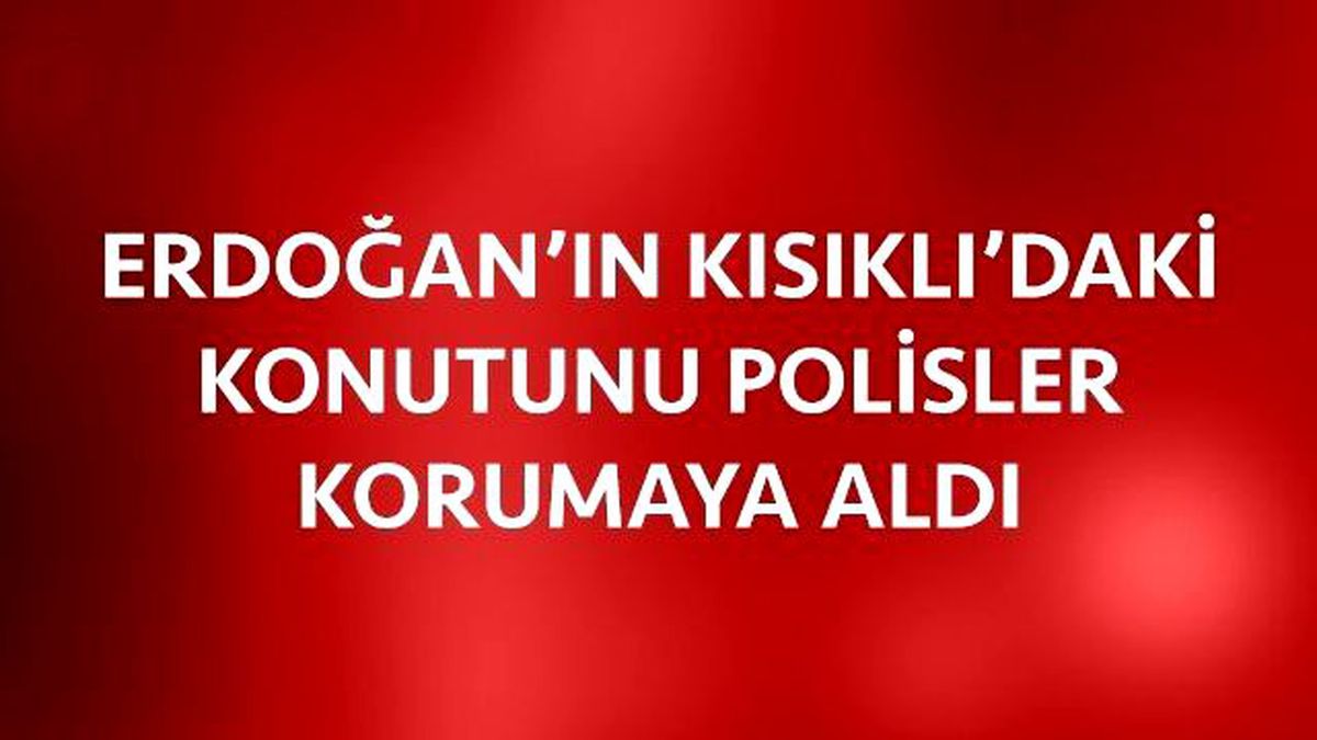 Cumhurbaşkanının Korumaları Kısıklı'daki Konutu Ağır Silahlarla Korumaya Aldı