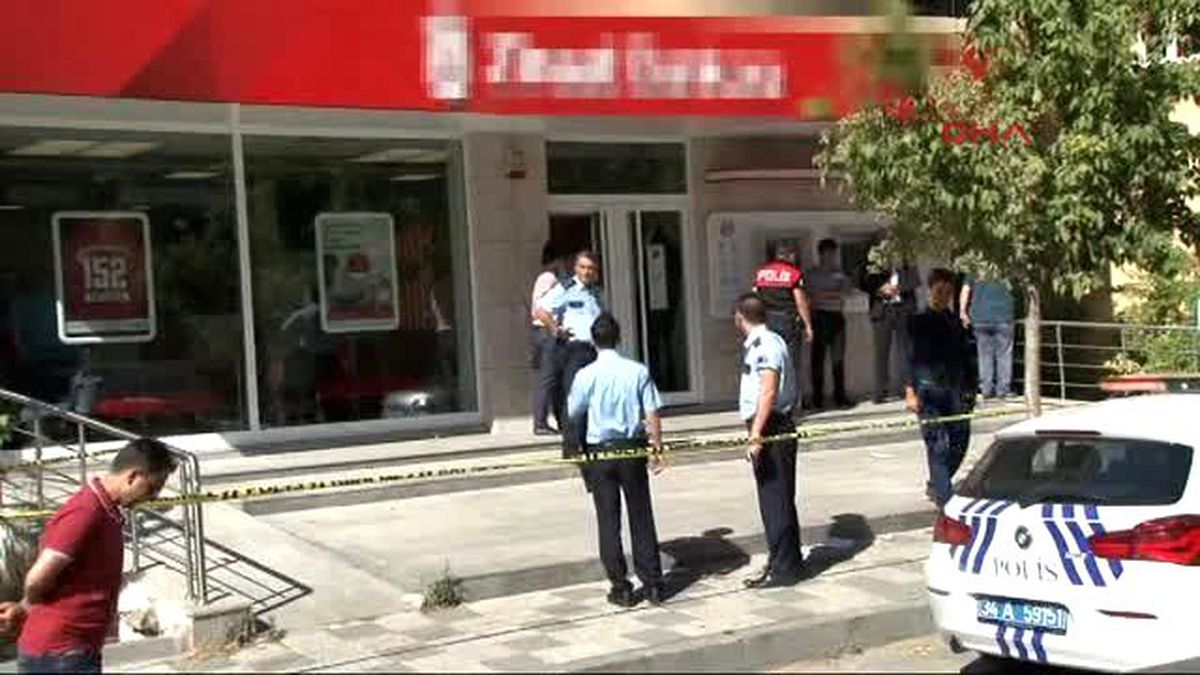 Ataşehir\'de Banka Şubesi Soyuldu