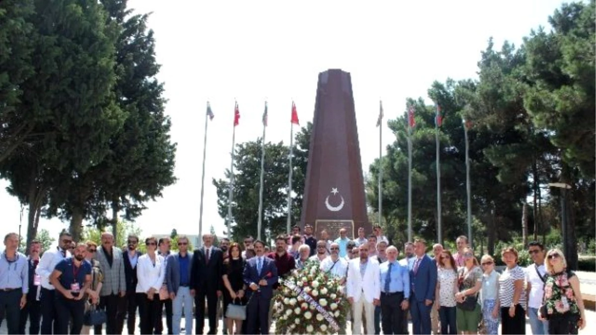 Başkan Doğan, Türk ve Azeri Şehitlikleri Ziyaret Etti