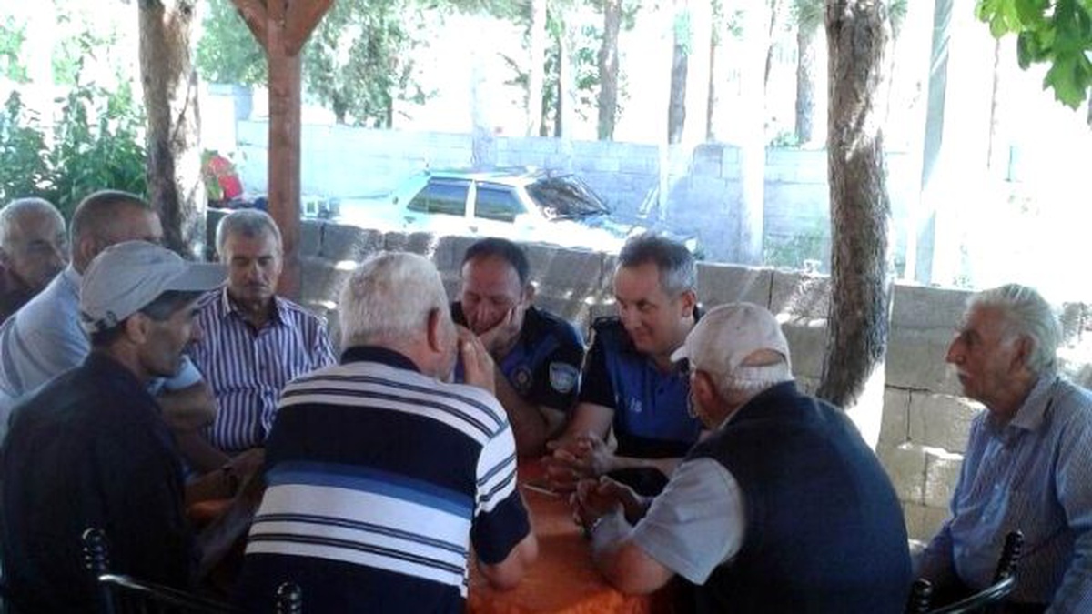 İzzetpaşa Mahallesinde Huzur Toplantısı Yapıldı